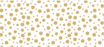Golden Polka Dot wrapping paper
