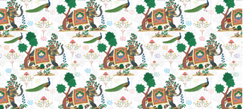 Royal Theme wrapping paper