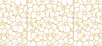Golden Floral Flower wrapping