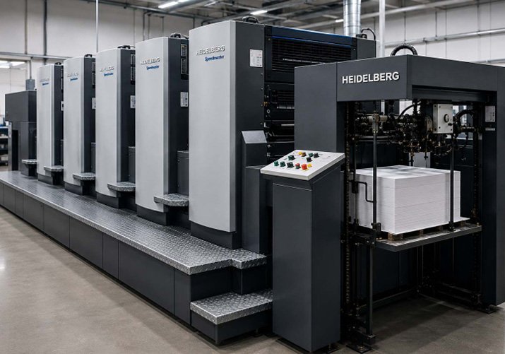 Heidelberg 5 Color Offset Machine