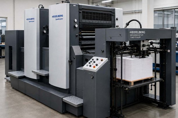 Heidelberg 2 Color Offset Machine